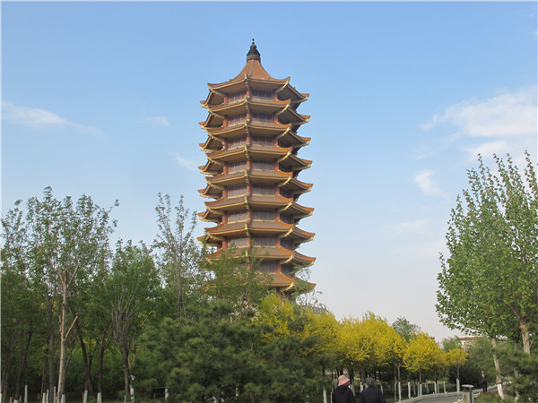 金山福塔掠影